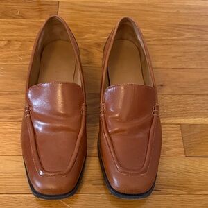 Madewell Classic Brown Leather Loafers